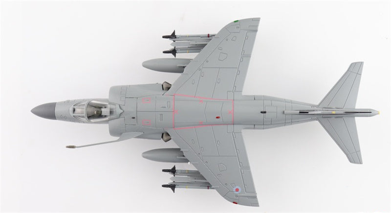HOBBY MASTER Sea Harrier FA.2 ZH804 Royal Navy Fairford 2002 (w/ Sea Eagle missiles) 1:72 Aircraft Pre-built Model