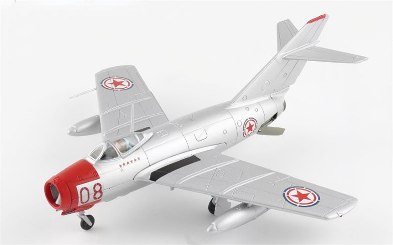 HOBBY MASTER CPVAF MiG-15bis 1st SQN 1:72 Model 1950S Sun Shenglu Red 08