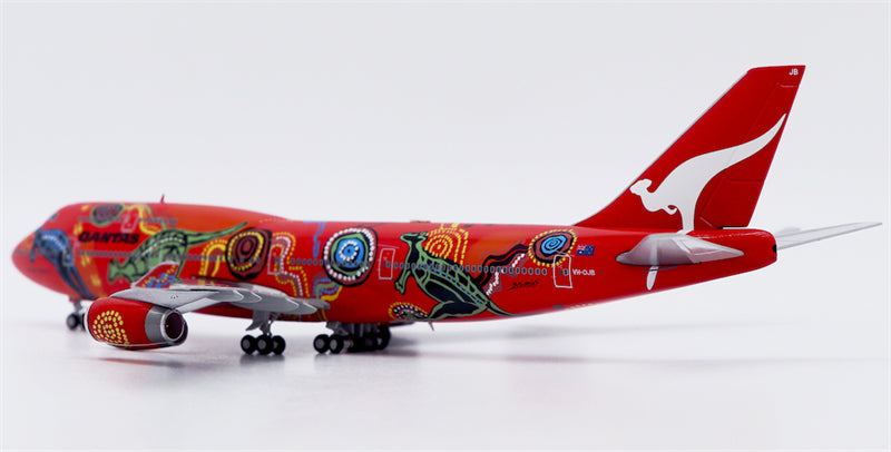 JC Wings 1:400 Qantas Boeing 747-400 VH-OJB Diecast Model view 2