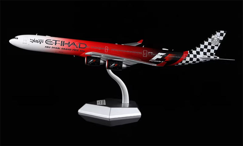 SQ Wings Etihad Airways Airbus A340-600 A6-EHJ 2016 1:200 Aircraft Model