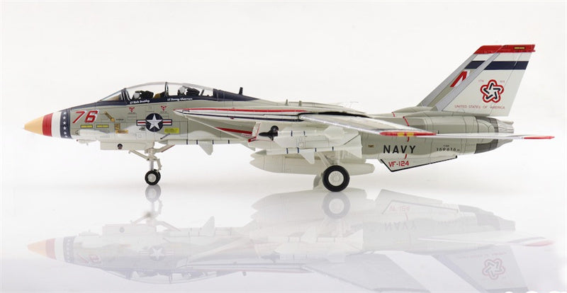 HOBBY MASTER F14A Tomcat US Navy Bicentennial Scheme 159616 VF-124 1976 1:72 Aircraft Pre-built Model
