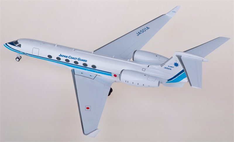 JC Wings Japan Coast Guard Gulfstream G-V JA501A 1:200 Diecast Model view 3