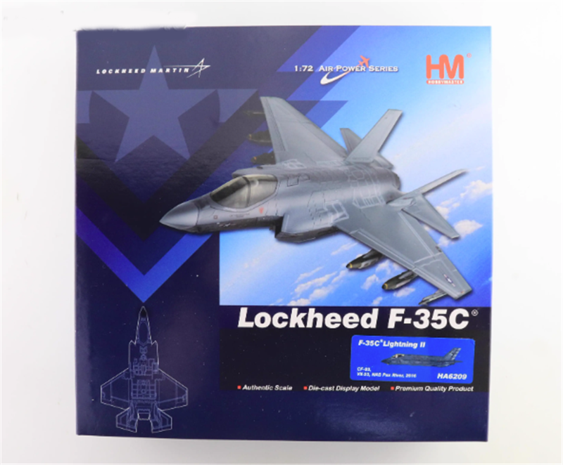 Hobby Master Lockheed F-35C Lightning II CF-03, VX-23, NAS Pax River, 2016 1/72 Aircraft Pre-built Model