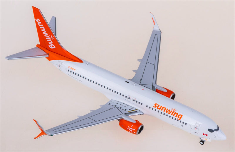 AeroPolaris Sunwing Airlines Boeing 737-800 C-GNCH 1:400 Diecast Model view 1