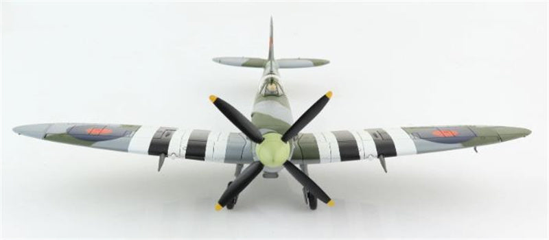 HOBBY MASTER Spitfire Mk.IXe ML407, flown by F/O Johnnie Houlton, 485 (NZ) Squadron, France, September 1944 1/48 Aircraft Pre-built Model