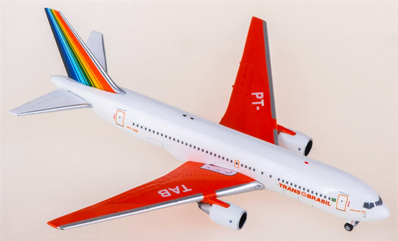 AeroClassics Trans Brazil Boeing 767-200 PT-TAB 1:400 Diecast Model view 4