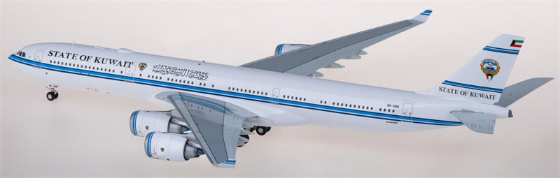JC Wings State of Kuwait Airbus A340-500 9K-GBB 1:200 Diecast Model view 2