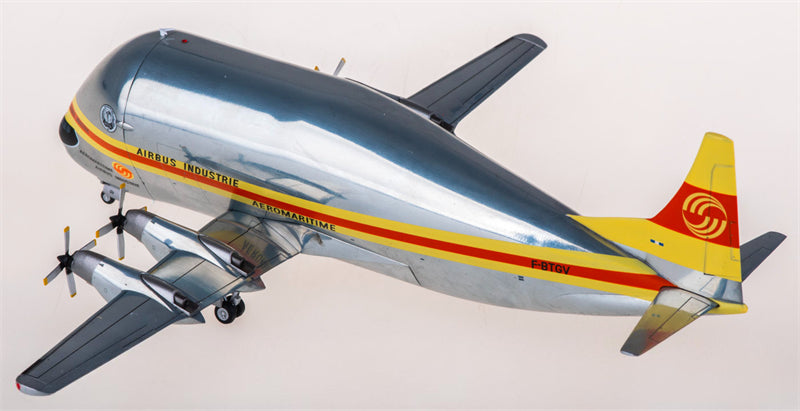 SQ Wings for Airbus Aero Spacelines B-377SGT Super Guppy F-BTGV 1:200 Airplane Pre-built Airliner Model Display