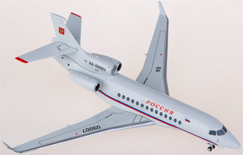 NG Models POCCNR Dassault Falcon 7X RA-09007 1:200 Diecast Model view 3