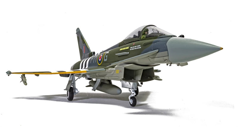 CORGI Eurofighter Typhoon FGR4 ‘Moggy' - RAF No.29 Sqn - 2024 D-Day Anniversary Display Scheme 1:48 Airplane Pre-built Model