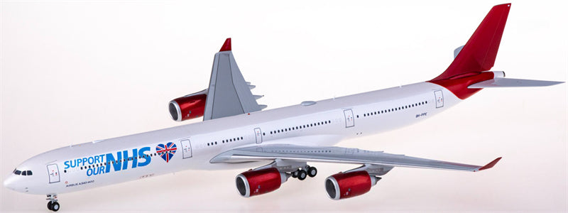JC Wings Maleth Aero Airbus A340-600 9H-PPE 1:200 Diecast Model view 1