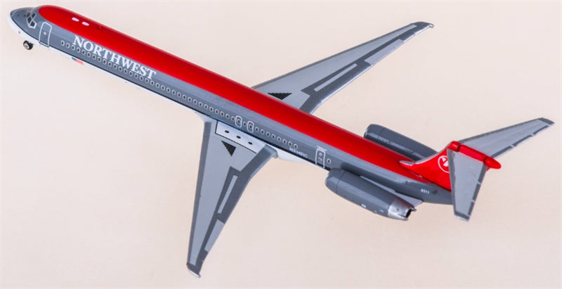 Phoenix 1:400 Northwest Airlines McDonnell Douglas N314RC Diecast Model view 2