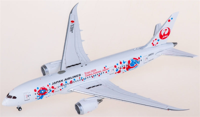 JC Wings Japan Airlines Boeing 787-8 Dreamliner JA823J 1:400 Diecast Model view 2