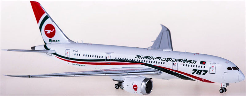 JC Wings Biman Boeing 787-8 Dreamliner S2-AJT 1:400 Diecast Model view 3