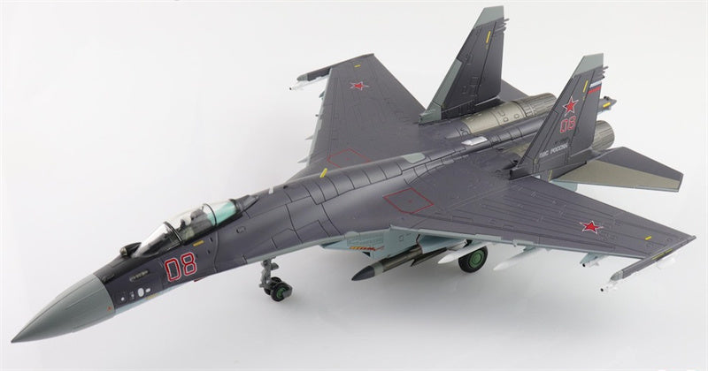 HOBBY MASTER Suchoi Su35S Flanker E Red 08/RF-93648 Russian Air Force Zhuhai Jinwan Airport 2014 1:72 Aircraft Pre-built Model