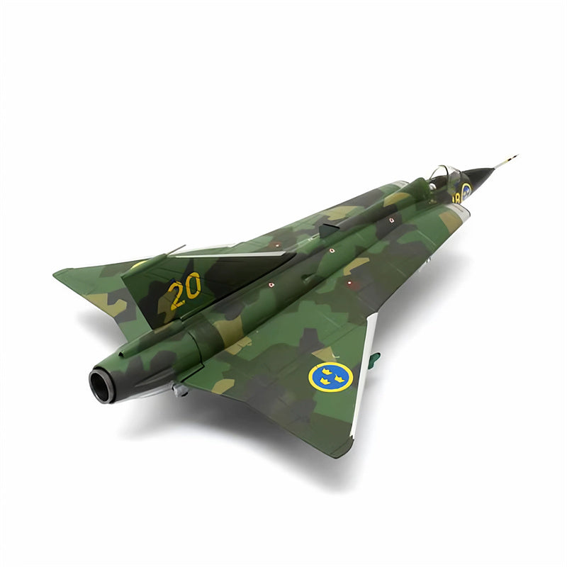 Aviation Swedish Air Force Saab J35J  1:72 Model   Splinter Scheme