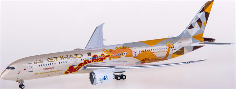 Phoenix Etihad Airways Boeing 787-9 A6-BLF Choose China 1:400 Diecast Model view 2
