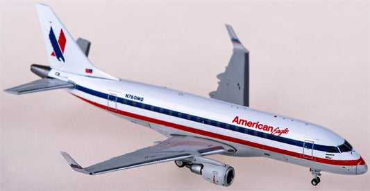 Geminijets American Eagle Airlines Embraer ERJ-170-1000STD N760MQ 1:400 Diecast Model view 1