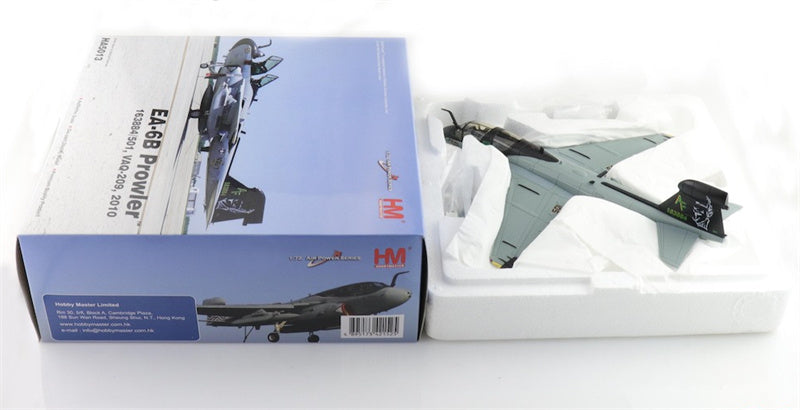 HOBBY MASTER EA6B Prowler US Navy 163884/501 VAQ-209 2010 1:72 Aircraft Pre-built Model