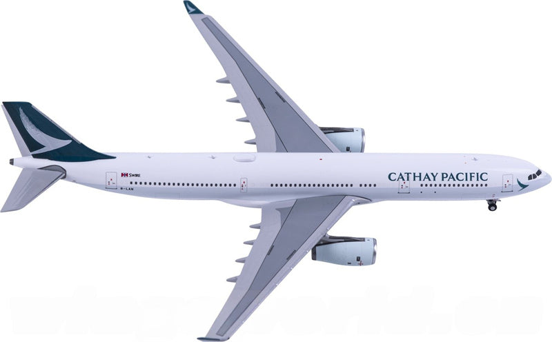NG Models Cathay Pacific Airbus A330-300 B-LAN 1:400 Diecast Model view 4