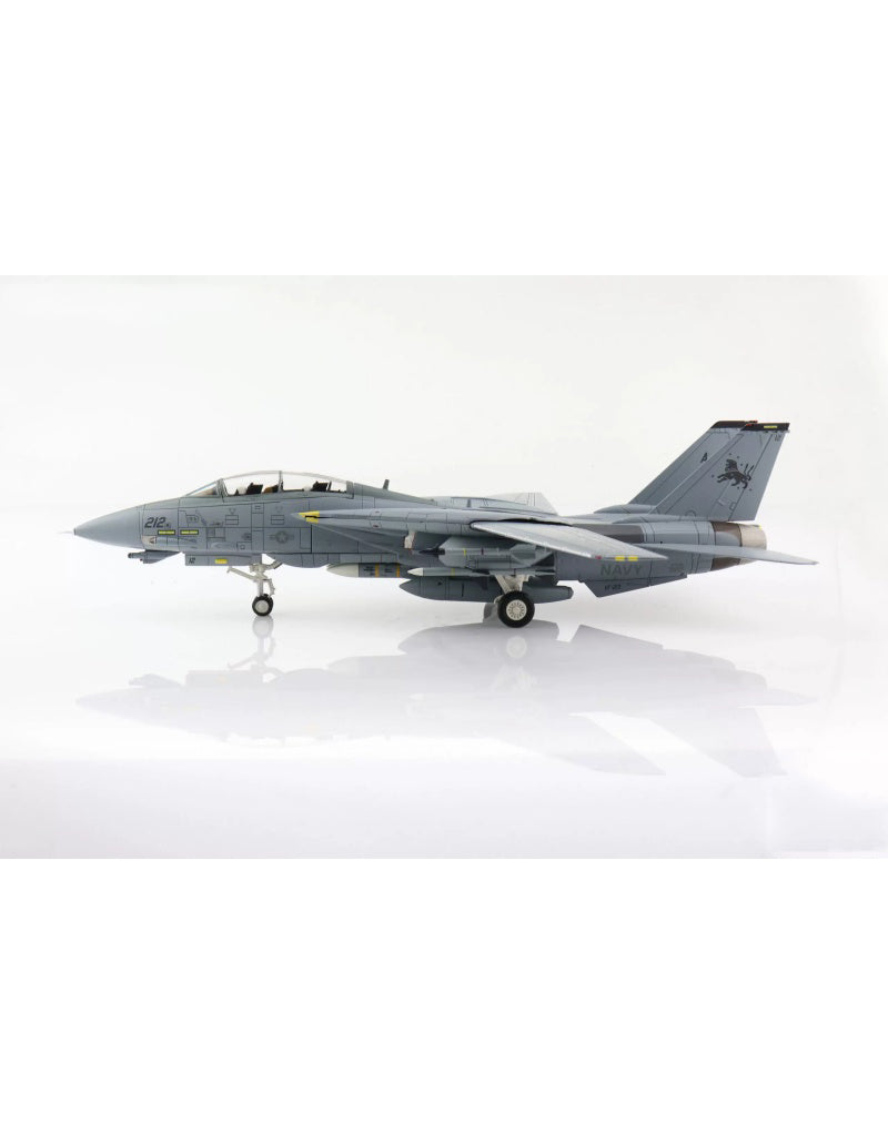 HOBBY MASTER US Navy F-14D VF-213 Black Lion 1:72 Model 2006  USS Theodore Roosevelt, Persian Gulf 164394