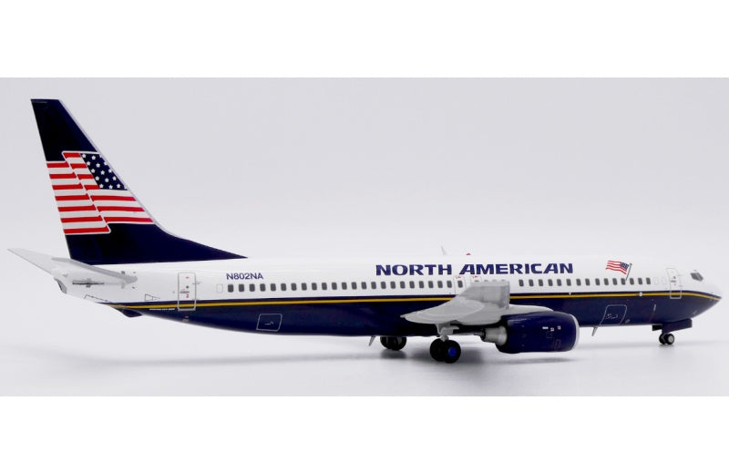 JC Wings 1:200 North American Airlines B737-800 N802NA Standard Edition DIECAST Model