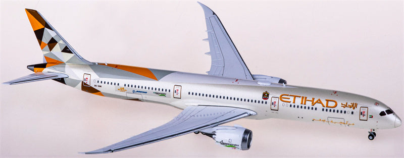 JC Wings Etihad Airways Boeing 787-10 Dreamliner A6-BMI 1:400 Diecast Model view 4