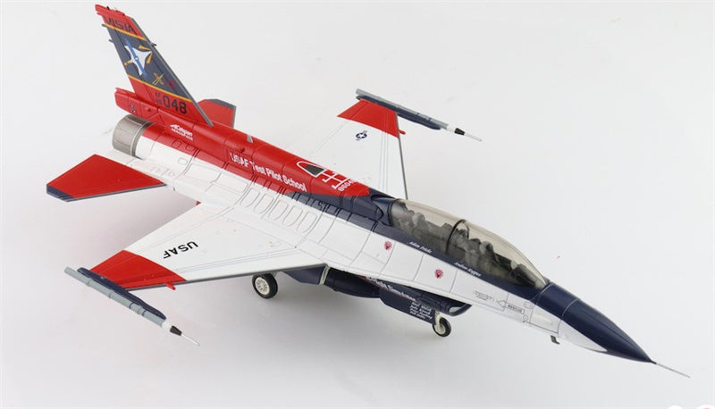 HOBBY MASTER F16D Fighting Falcon X-62A VISTA 86-0048  USAF Test Pilot School Edwards AFB May 2 2024 (w/2 x ACMI pod (wing tip) + 1 center fuel tank) 1:72 Aircraft Pre-built Model