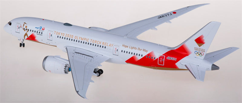 SQ Wings Japan Airlines Boeing 787-8 JA837J TOKYO 1:200 Aircraft Pre-built  Airliner Model Display
