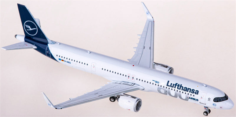 Phoenix Lufthansa Airbus A321neo D-AIEQ 1:400 Diecast Model view 3