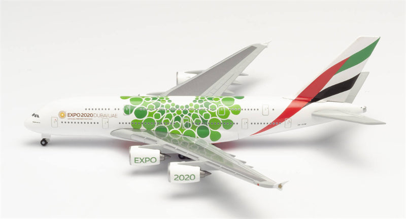 Herpa 1:500 Emirates Airbus A380 A6-EOW  DIECAST Model