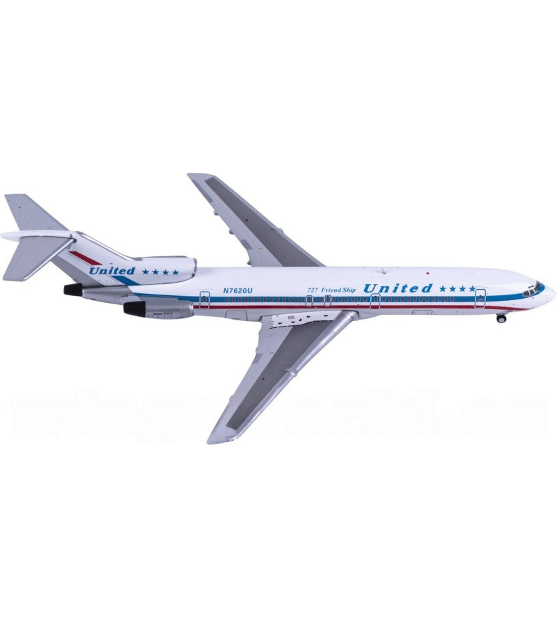 Geminijets 1:400 United Airlines Boeing 727-200 N7620U  DIECAST Model