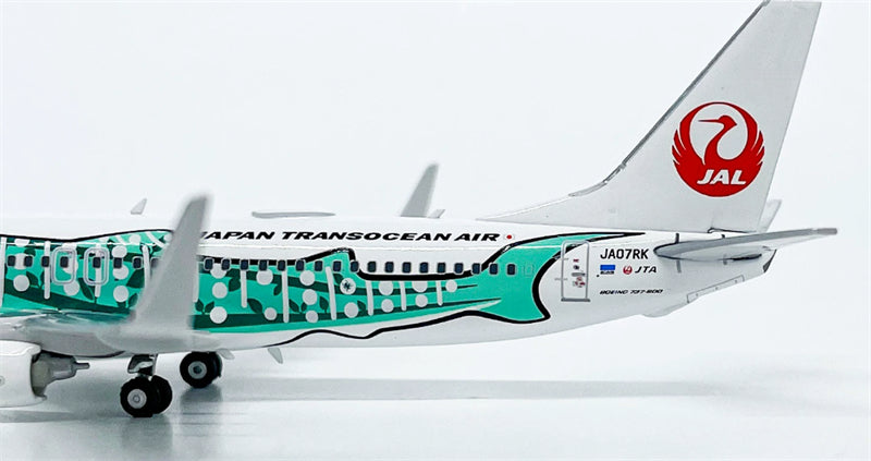 Phoenix 1:400 Japan Transocean Air B737-800 JA07RK DIECAST Model
