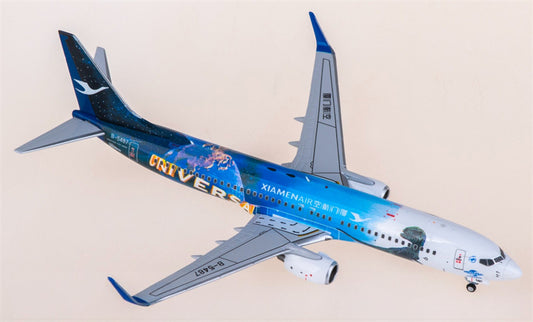 NG Models 1:400 XiamenAir Boeing 737-800 B-5487 Model
