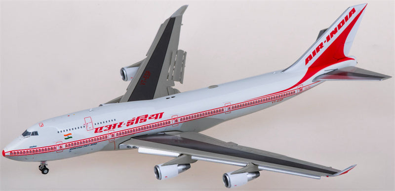 JC Wings Air India Boeing 747-400 VT-ESP Flaps Down 1:400 Diecast Model view 1