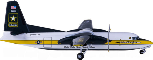 AeroClassics United States Army Fokker F-27 51607 1:200 Diecast Model view 1