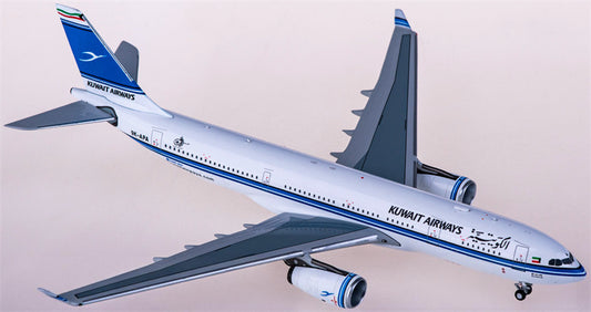 NG Models Kuwait Airways for Airbus A330-200 9K-APA 1:400 Airplane Pre-built  Airliner Model Display