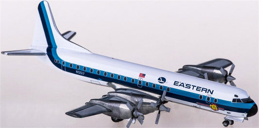 Geminijets Eastern Air Lines for Lockheed L-188 for Electra N5517 1:400 Airplane Pre-built  Airliner Model Display