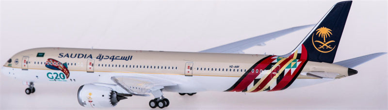 NG Models Saudia Boeing 787-9 HZ-ARF 1:400 Diecast Model view 4