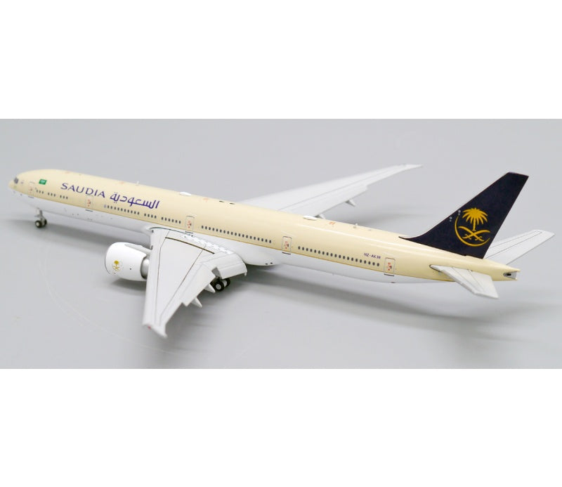 JC Wings 1:400 Saudi Arabian Airlines B777-300ER HZ-AK38 Flaps down DIECAST Model