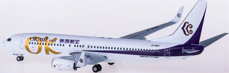 JC Wings OK Air Boeing 737-800 B-5367 1:400 Diecast Model view 4