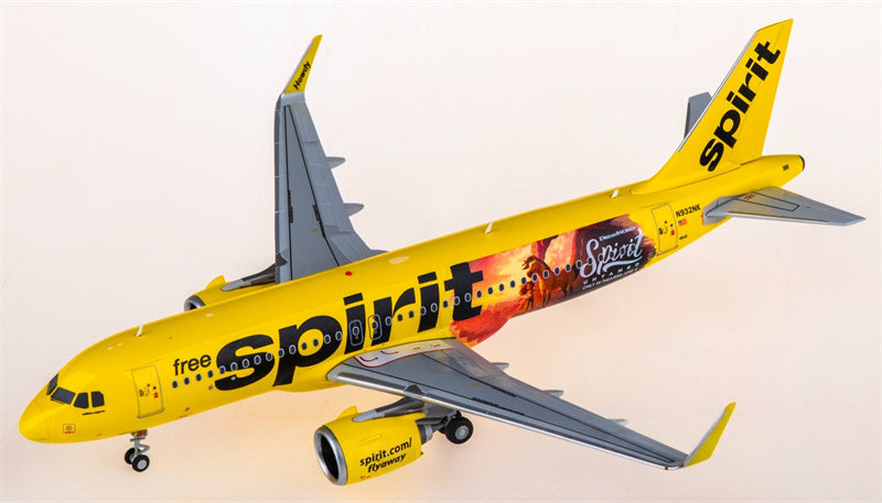 JC Wings 1:200 Spirit Airlines Airbus A320neo N932NK Diecast Model view 3