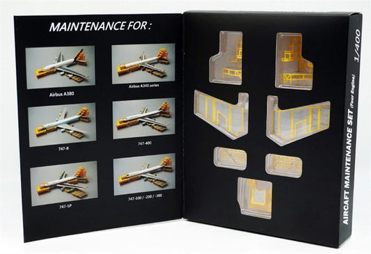 Fantasy Wings Four Engine Maintenance Set 1:400 ABS Model view 1