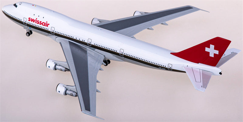 Phoenix Swissair Boeing 747-200 HB-IGB 1:400 Diecast Model view 4
