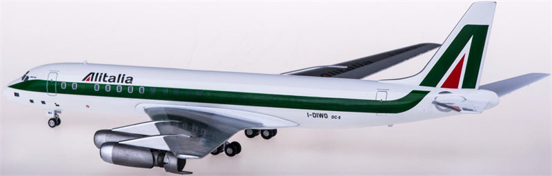 AeroClassics Alitalia for Douglas DC-8-40 I-DIWO 1:200 Aircraft Pre-built  Airliner Model Display