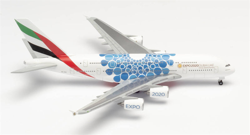Herpa 1:500 Emirates Airbus A380 A6-EOC  DIECAST Model