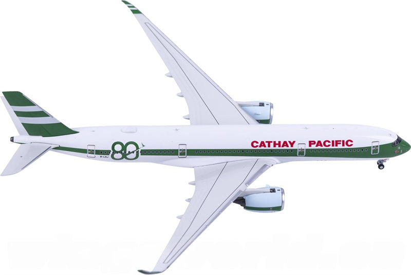 NG Models Cathay Pacific Airbus A350-900 B-LRJ Regular Version 1:400 Diecast Model view 2