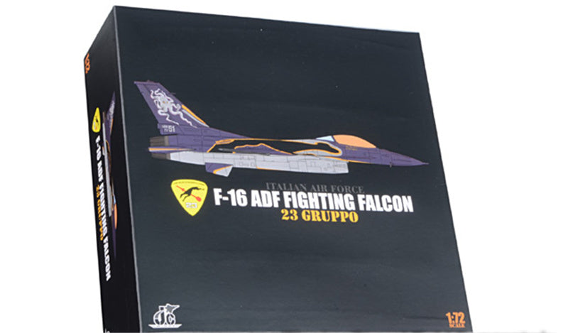 JC WINGS F-16A Fighting Falcon Italian Air Force 23 Gruppo 90 Year Anniversary 2008 1:72 Aircraft Pre-built Model