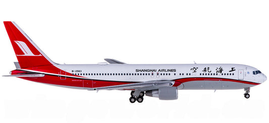 JC Wings Shanghai Airlines Boeing 767-300 B-2563 1:400 Diecast Model view 1