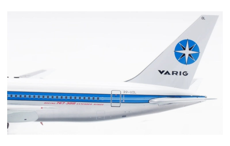 Inflight 1:200 VARIG B767-300 PP-VOL polishing DIECAST Model